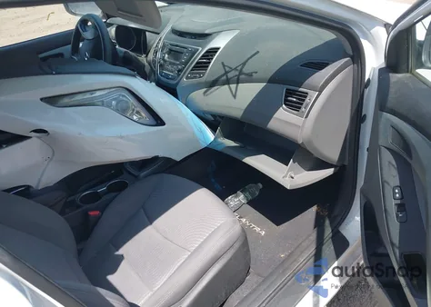 2016 Hyundai Elantra Se из США, поврежденный, VIN 5NPDH4AE2GH748919